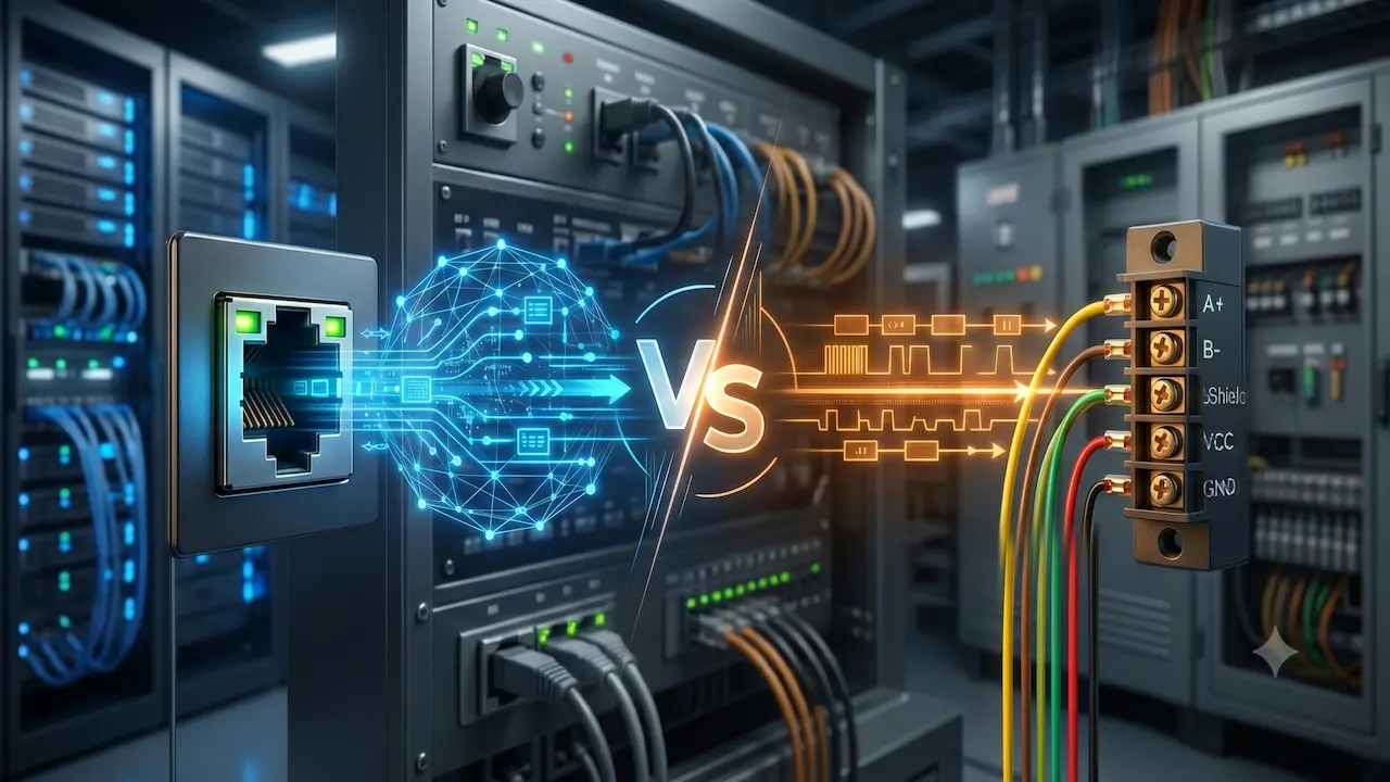 Modbus TCP vs Modbus RTU: cuál usar en cada aplicación industrial