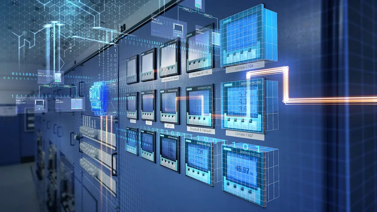 Medidores de energía industrial con displays digitales